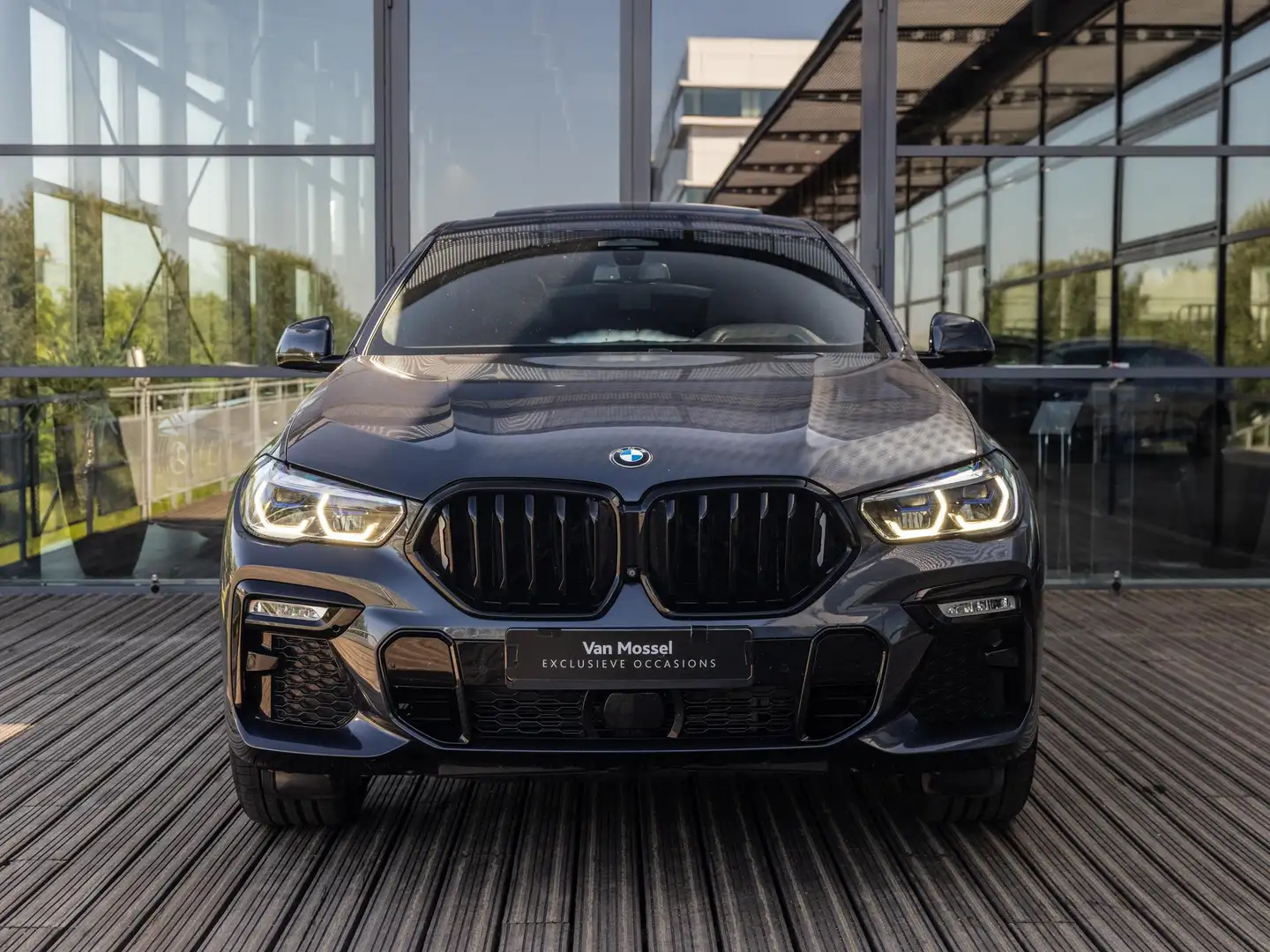BMW X6 xDrive40i High Executive | M-SPORT | 21 INCH | SKY Grijs - 2