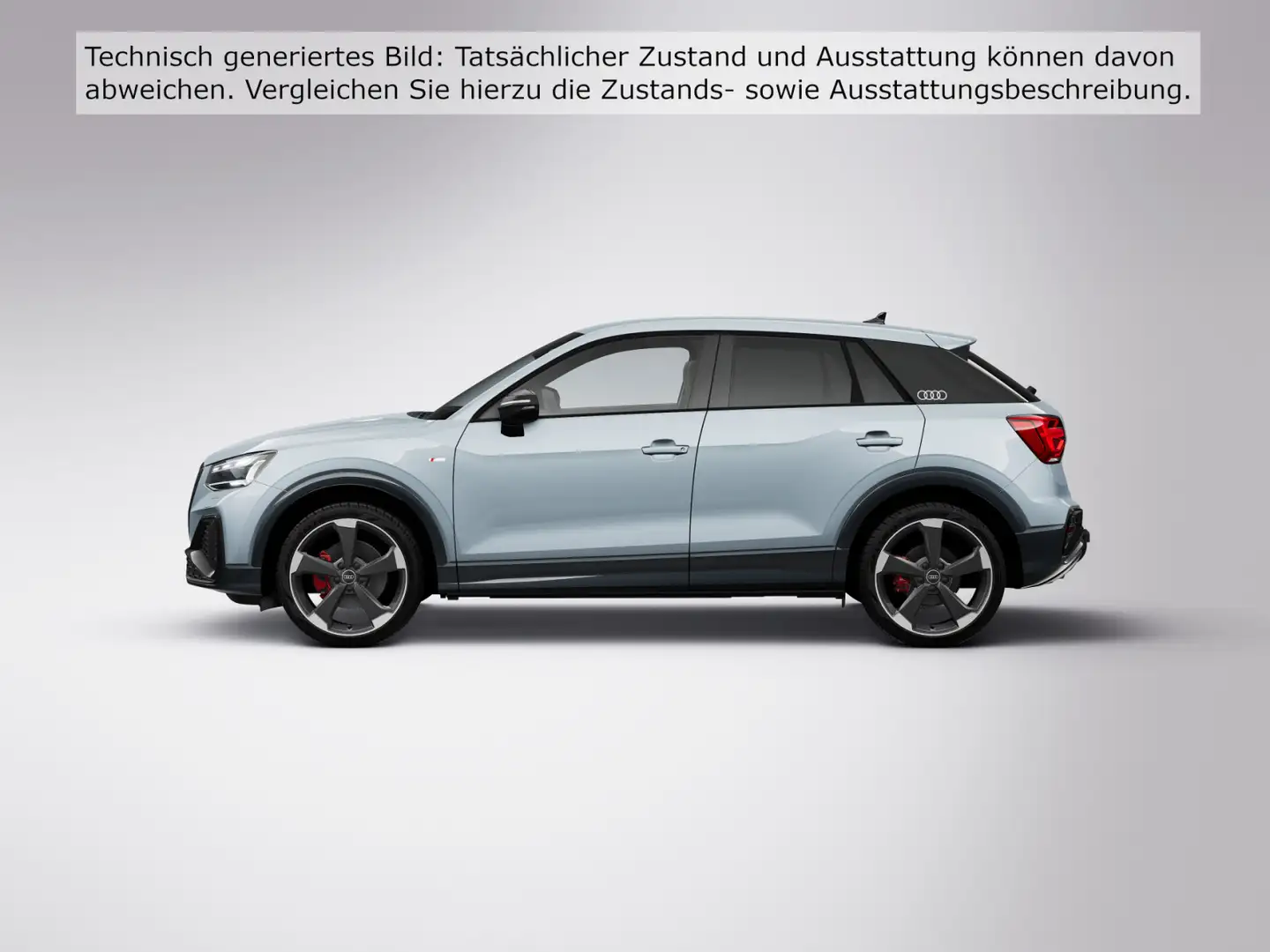 Audi Q2 35 TFSI S-LINE*MATRIX*AHK*KAMERA*NAVI-PLUS*19 Grau - 2