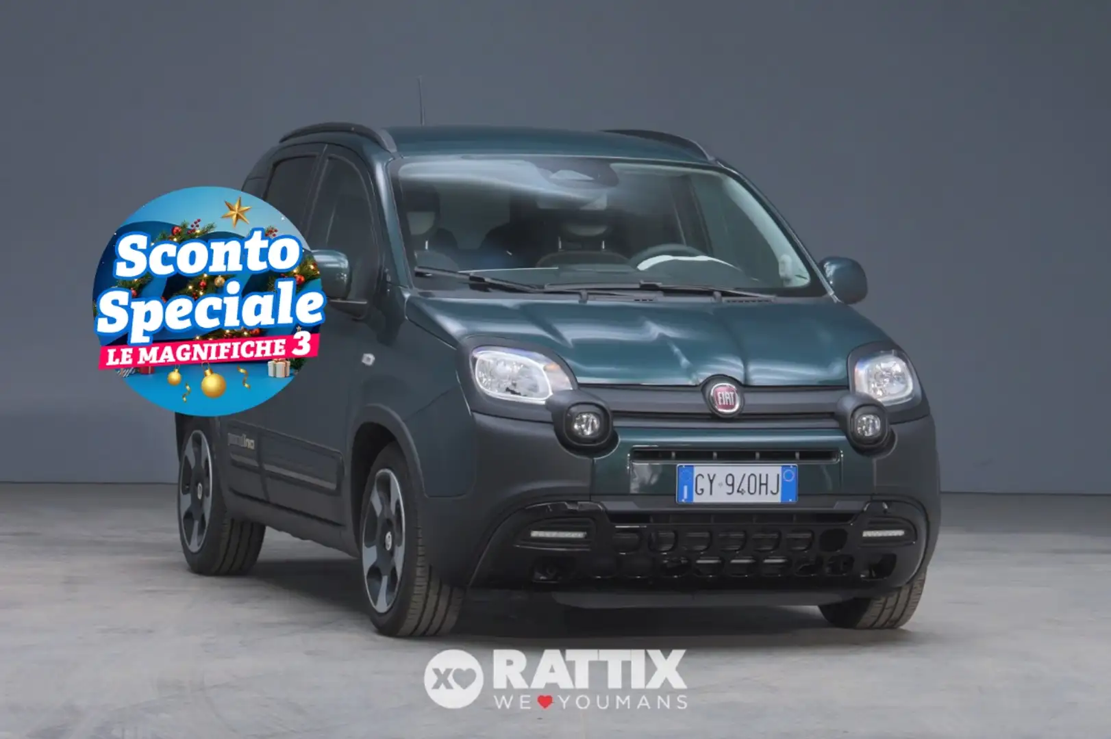 Fiat Panda Pandina 1.0 Firefly Hybrid 70CV Cross Verde - 1