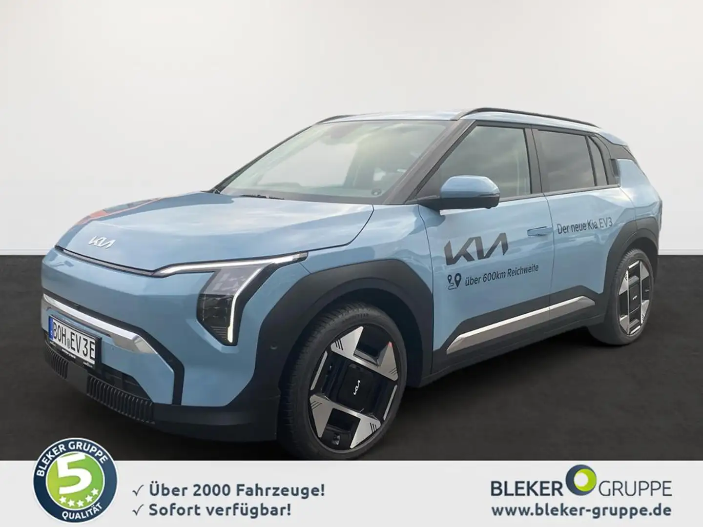 Kia EV3 81,4 KWH EARTH WIC UPG DWP 19Z SD Blauw - 1