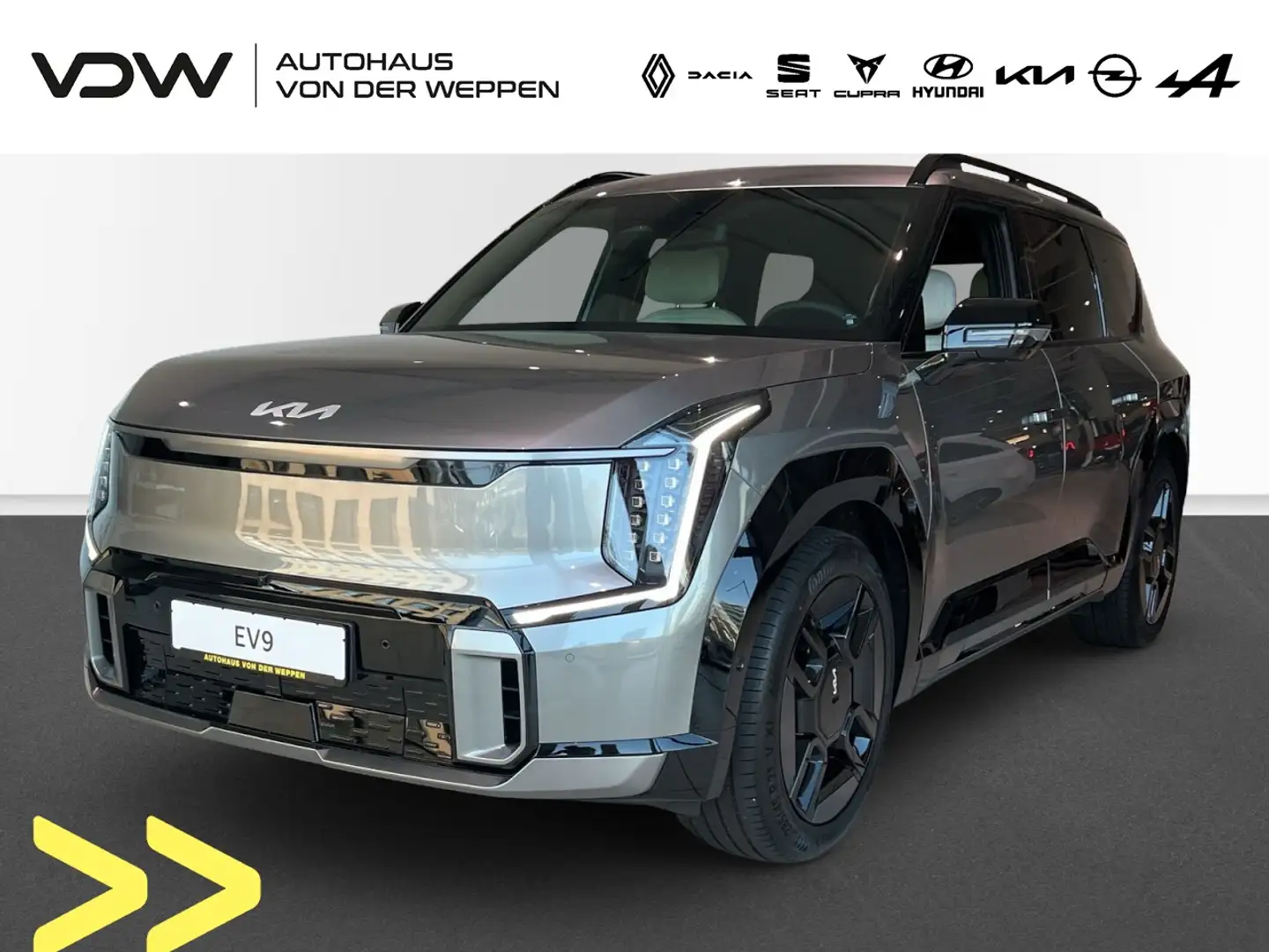 Kia EV9 4WD GT-Line Launch Edition Klima Navi Leder Grau - 1