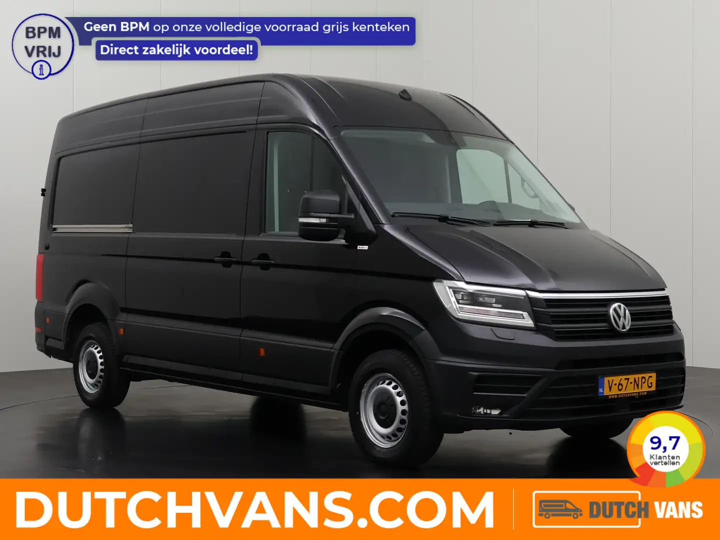 Volkswagen Crafter 2.0TDI 177PK DSG Automaat L3H3 | Multimedia | Came Noir - 1
