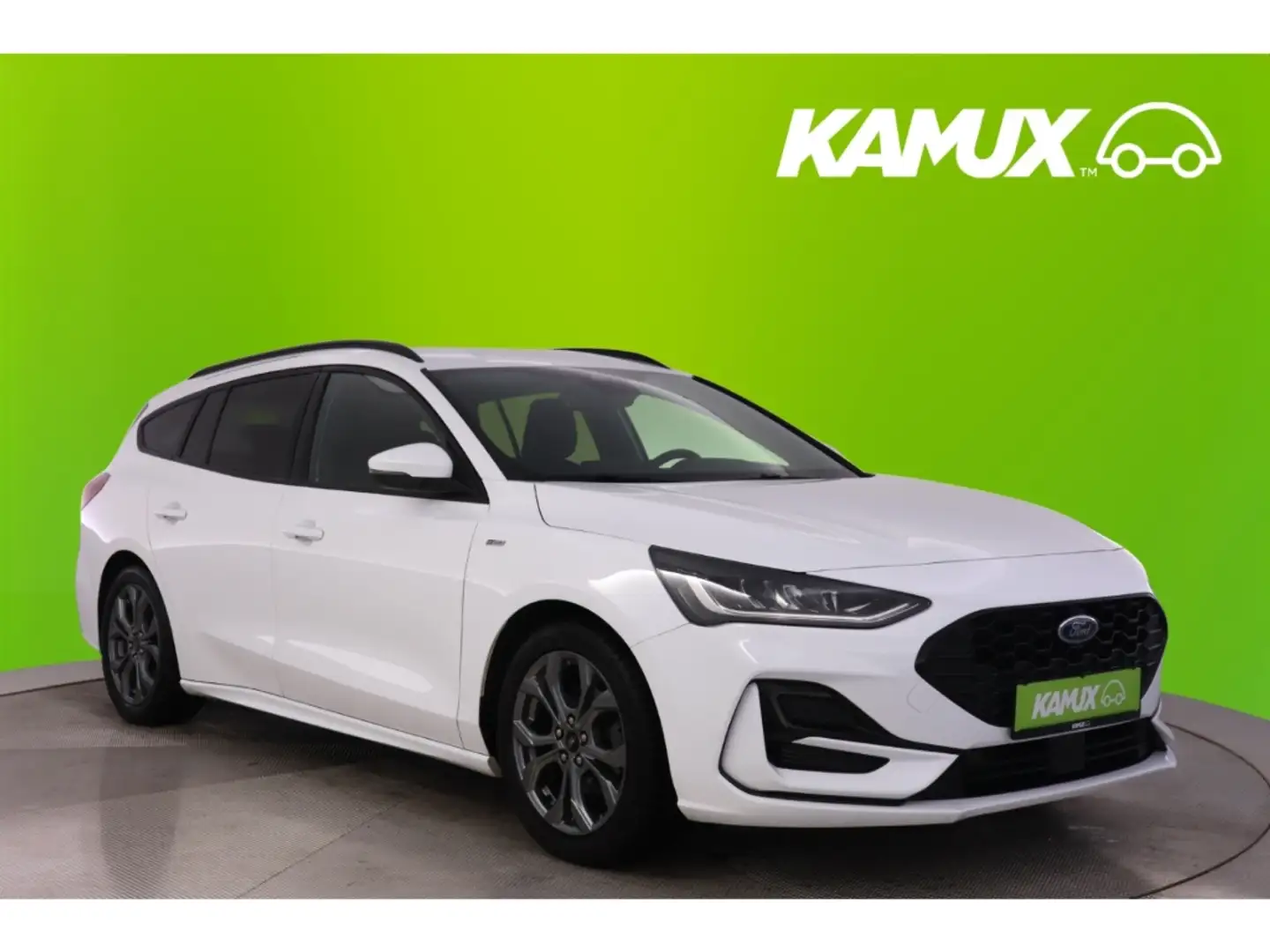 Ford Focus 1.0EB Turnier ST-Line+LED+NAVI+KAMERA+PDC Blanc - 1