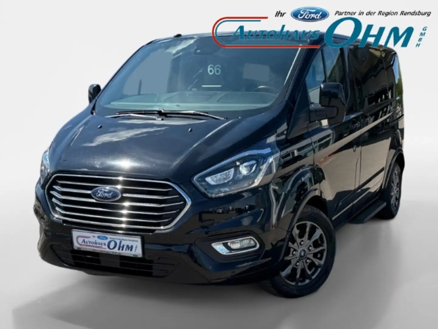 Ford Tourneo Custom 310 L1 Titanium 2.0 TDCi - RFK - Leder - Navi - Schwarz - 2