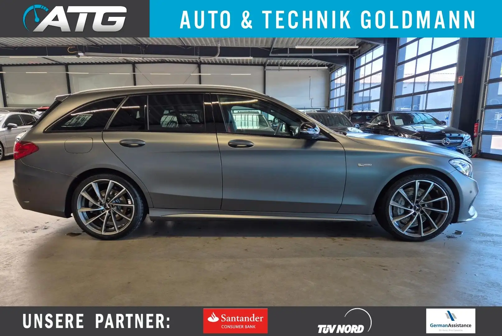 Mercedes-Benz C 43 AMG T AMG LED PANO DISTRONIC 360 CAM SPORTABGAS Grey - 1