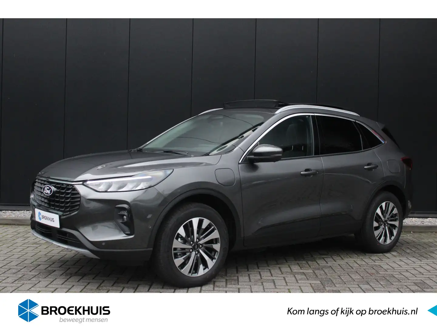 Ford Kuga 2.5 PHEV Titanium | PANORAMADAK | TREKHAAK | DRIVE Grijs - 1