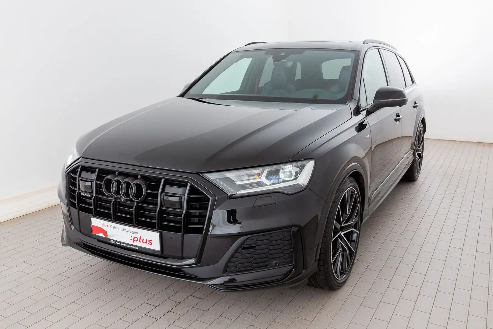 Audi Q7 S line 50 TDI qu.tiptr. STDHZG 360°K PANO B&O Noir - 2