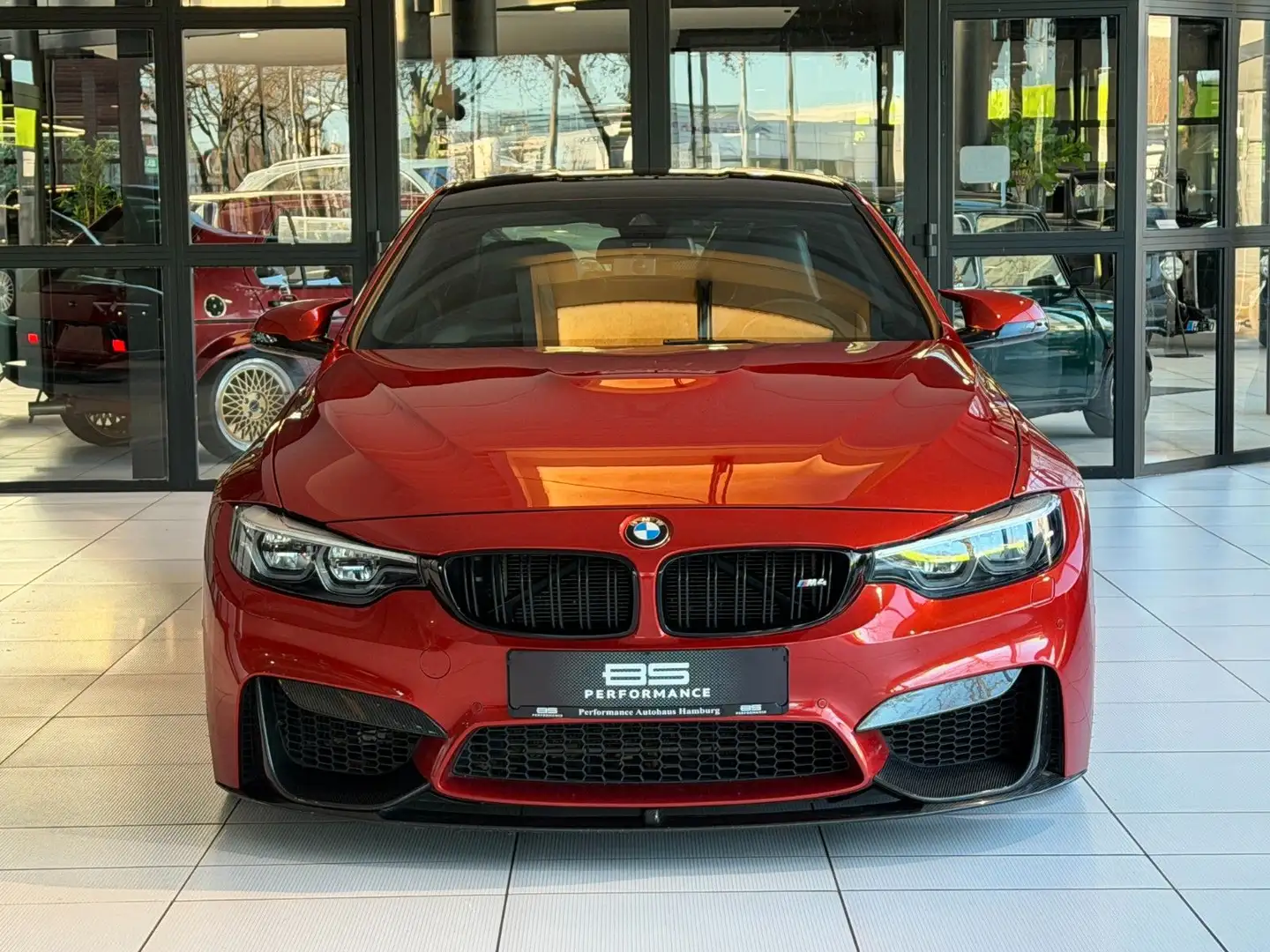 BMW M4 COUPE |DE-FAHRZEUG|KEIN OPF|LCI-FACE|KWV3|HUD Orange - 2