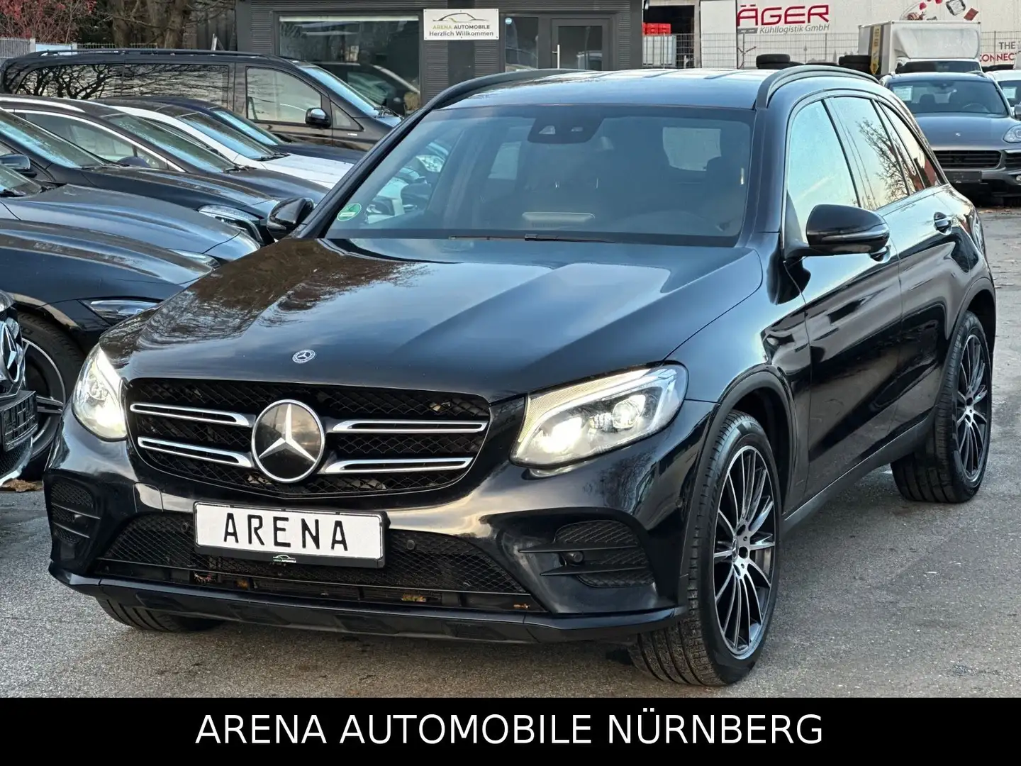 Mercedes-Benz GLC 350 d AMG*Automatik*Leder*Ahk* Schwarz - 1