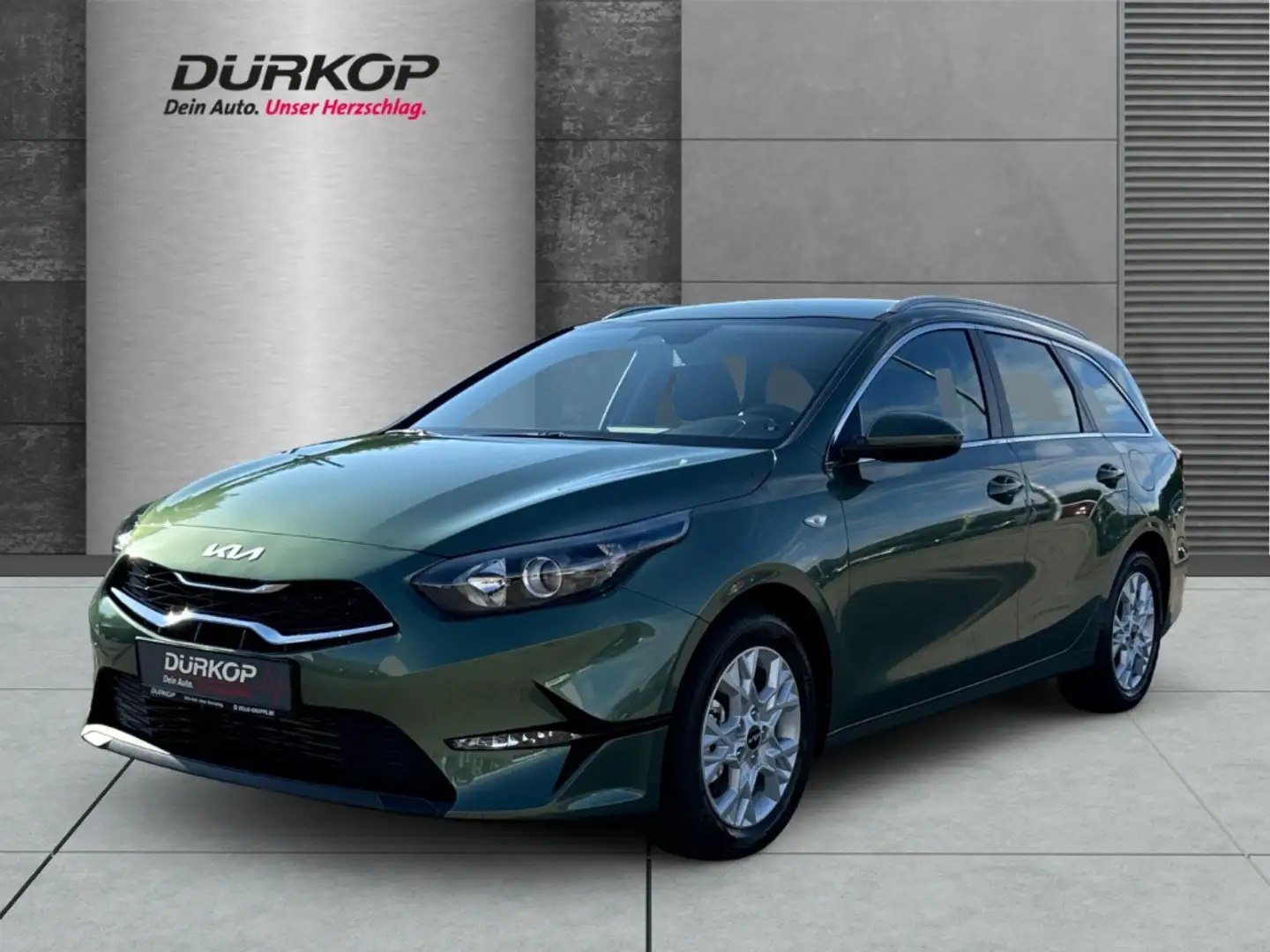 Kia Ceed SW / cee'd SW 1.0T VISION KOMFORT-plus-Paket Navi digitales Cock Groen - 1