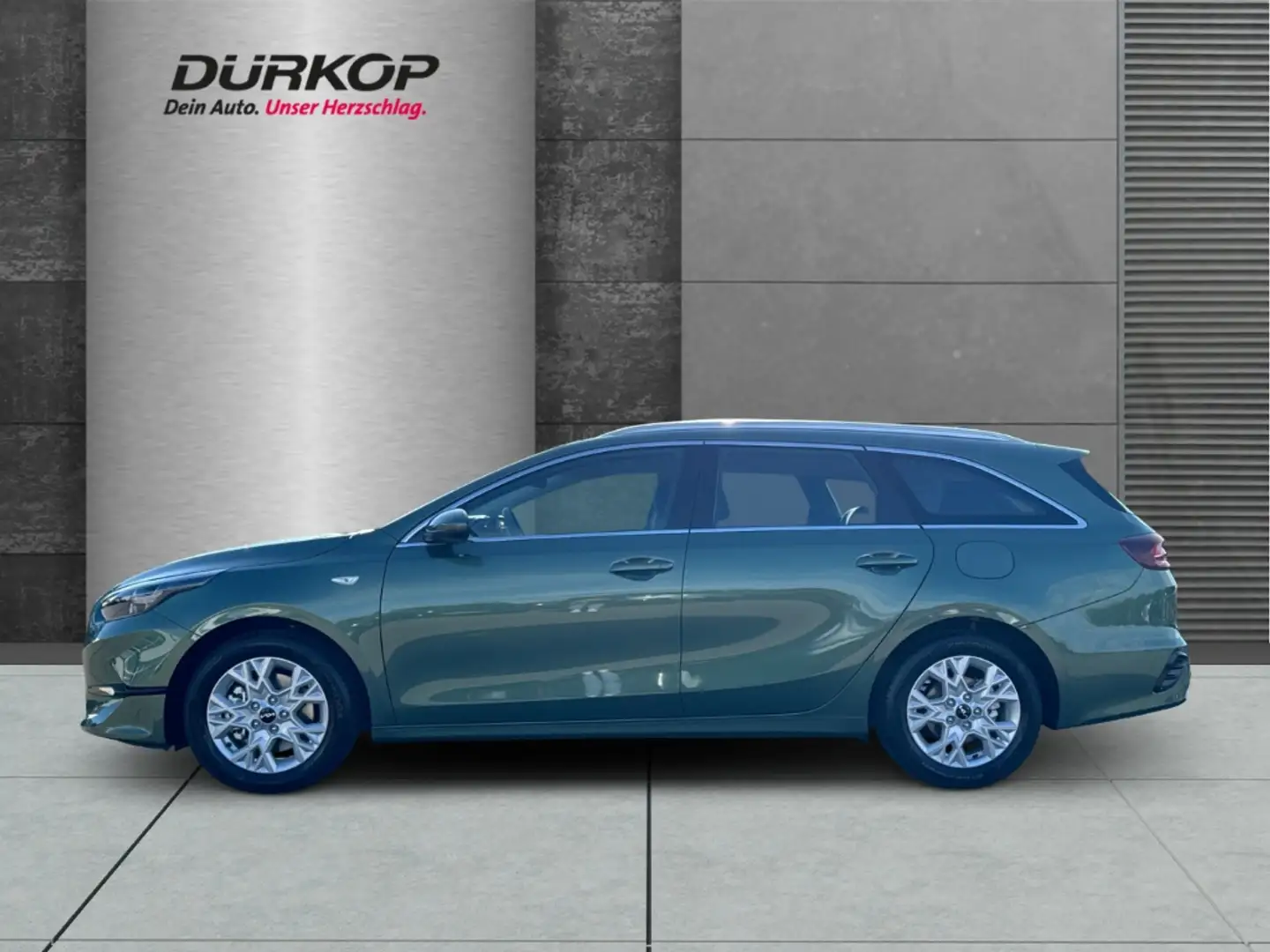 Kia Ceed SW / cee'd SW 1.0T VISION KOMFORT-plus-Paket Navi digitales Cock Groen - 2