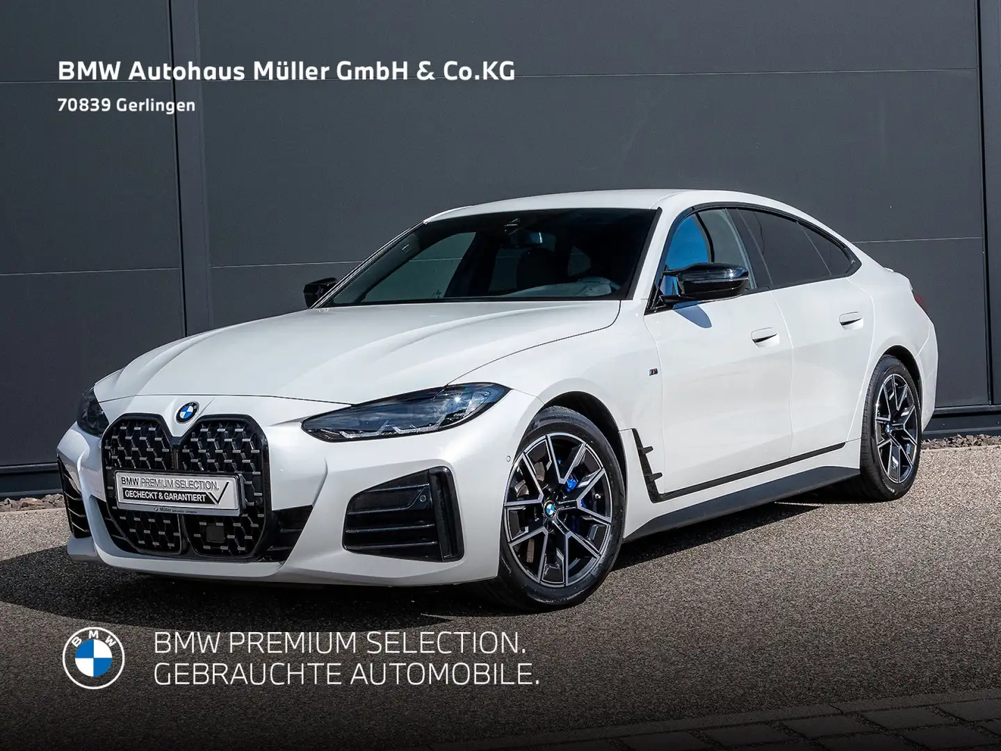 BMW 440 Mi xDrive Gran Coupé Kamera M Sportpaket DAB Weiß - 1
