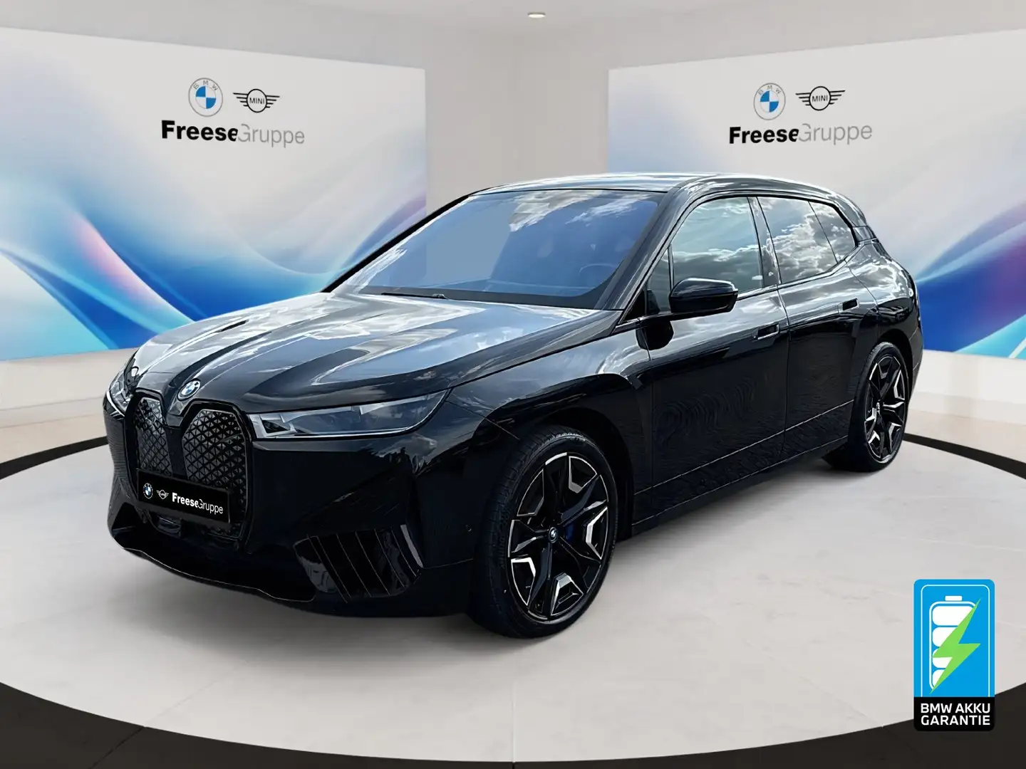 BMW iX xDrive40 Head-Up DAB LED RFK AHK el. Sitze Noir - 1