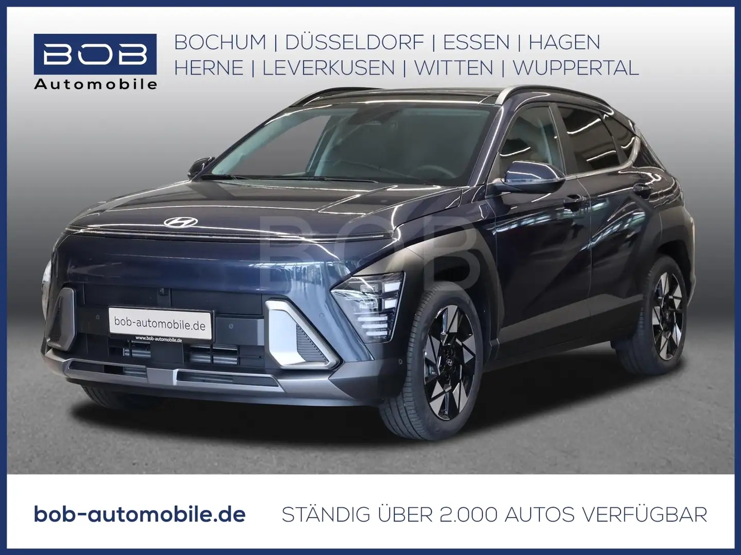 Hyundai KONA SX2 1.6T-Gdi DCT 4WD PRIME GSD Bose Sitz-P. Bleu - 1