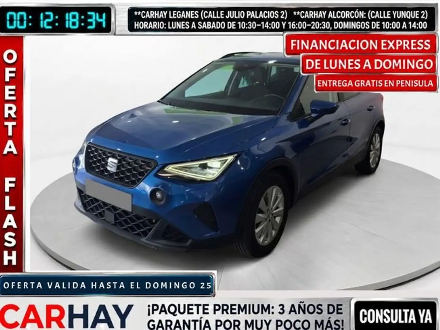 SEAT Arona 1.0 TSI 85 KW 115 CV DSG start stop special editio Azul - 1
