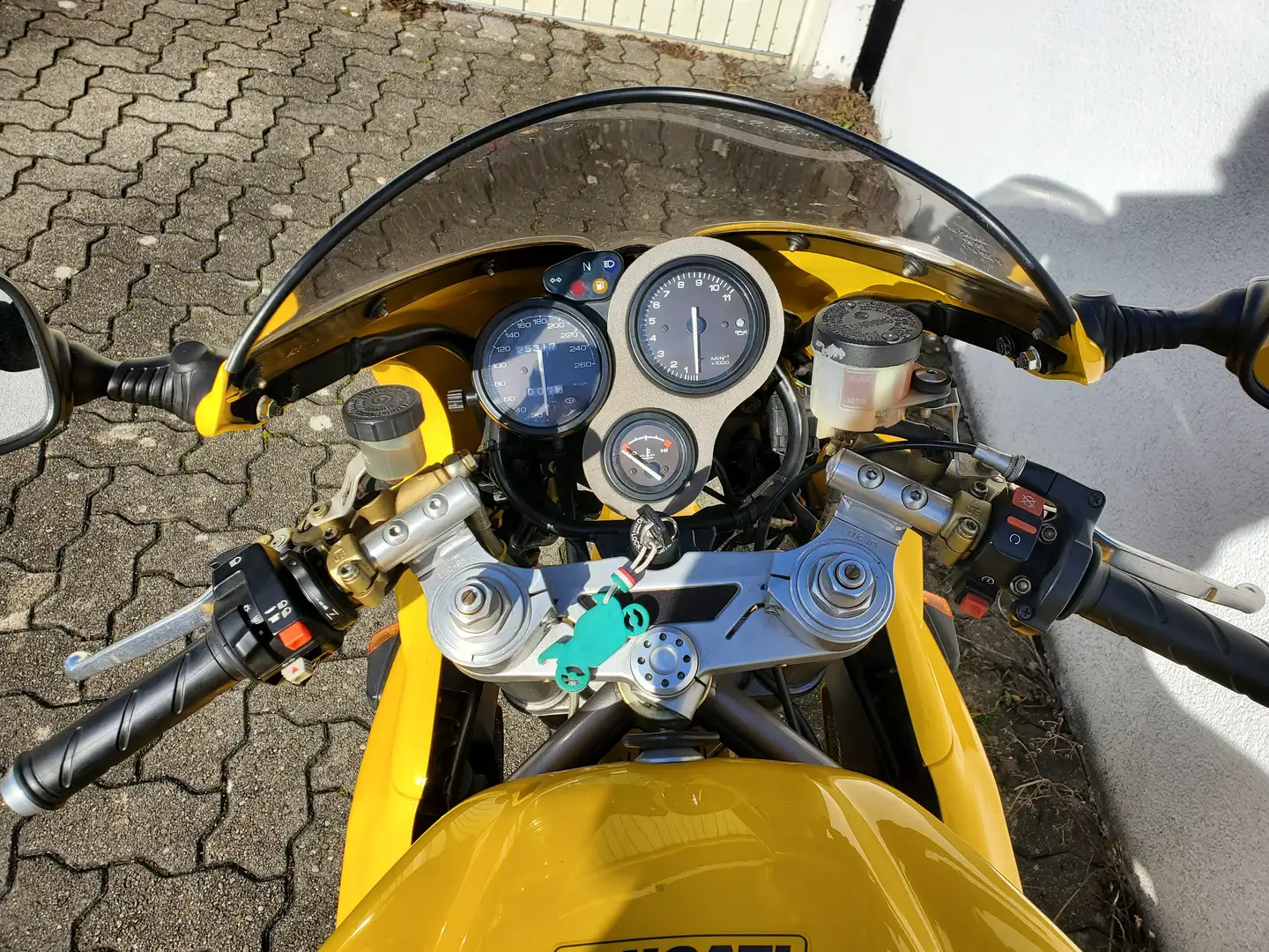 Ducati 900 SS Żółty - 2