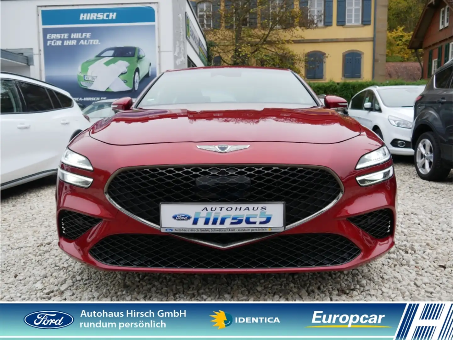 Genesis G70 Sport 2.2 CRDi Leder LED ACC El. Heckklappe CarPla Красный - 2