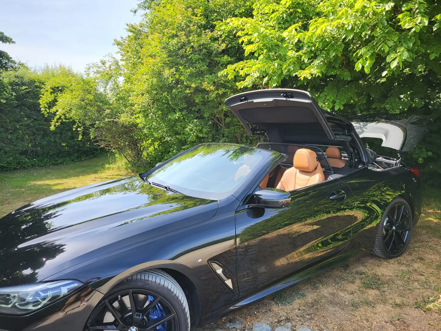 BMW 840 840d xDrive Cabrio Noir - 2