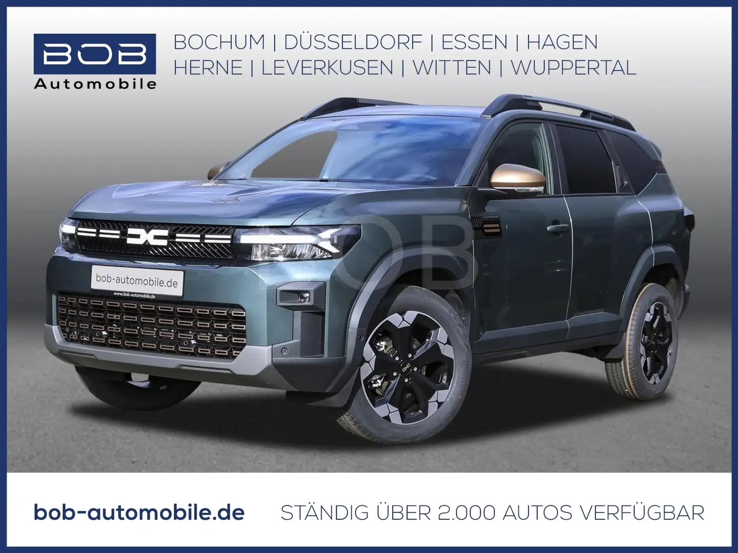 Dacia Bigster Extreme TCe 140 SD NAVI SHZ PDC KLIMA BT Grün - 1