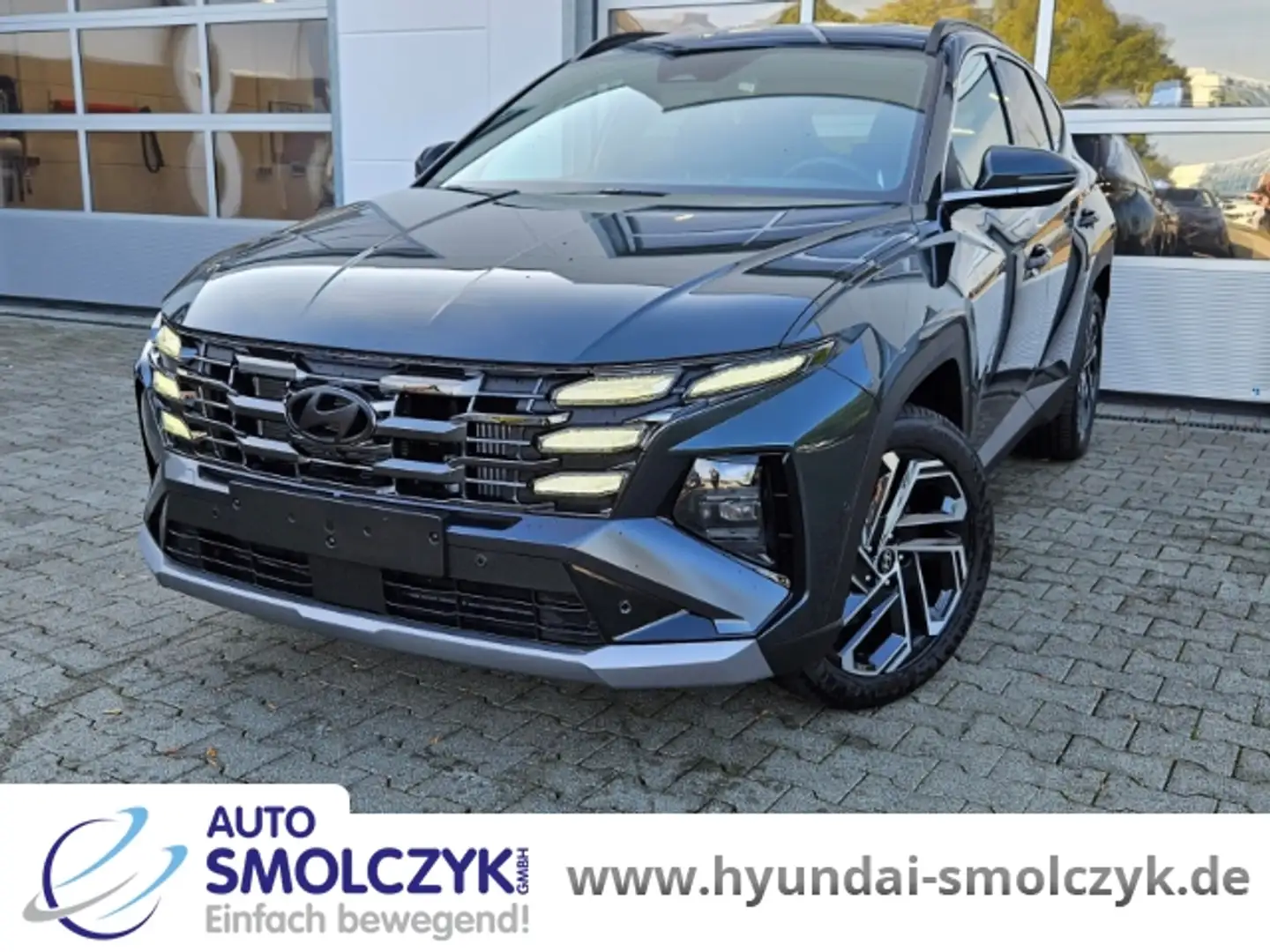 Hyundai TUCSON PRIME 1.6 T-GDI 7-DCT 4WD+ASSISTENZPAKET Grün - 1
