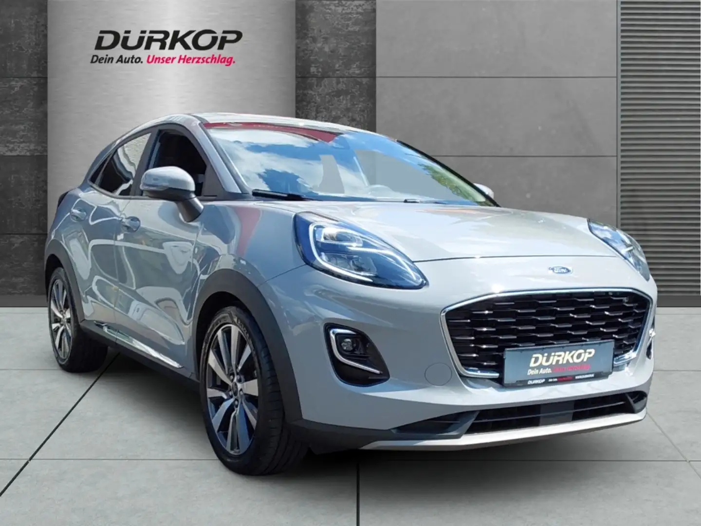 Ford Puma Titanium EcoBoost Mild Hybrid Winterpaket Technolo Grau - 1
