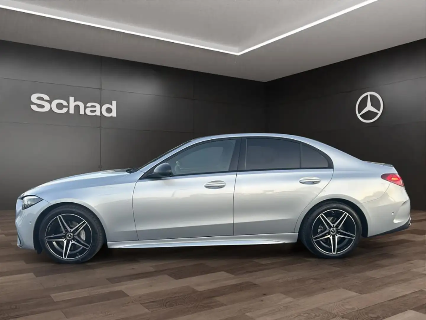 Mercedes-Benz C 200 AMG+MBUX+LED+KAMERA+AMBI+NIGHT+ASSIST+SHZ+ Silber - 2
