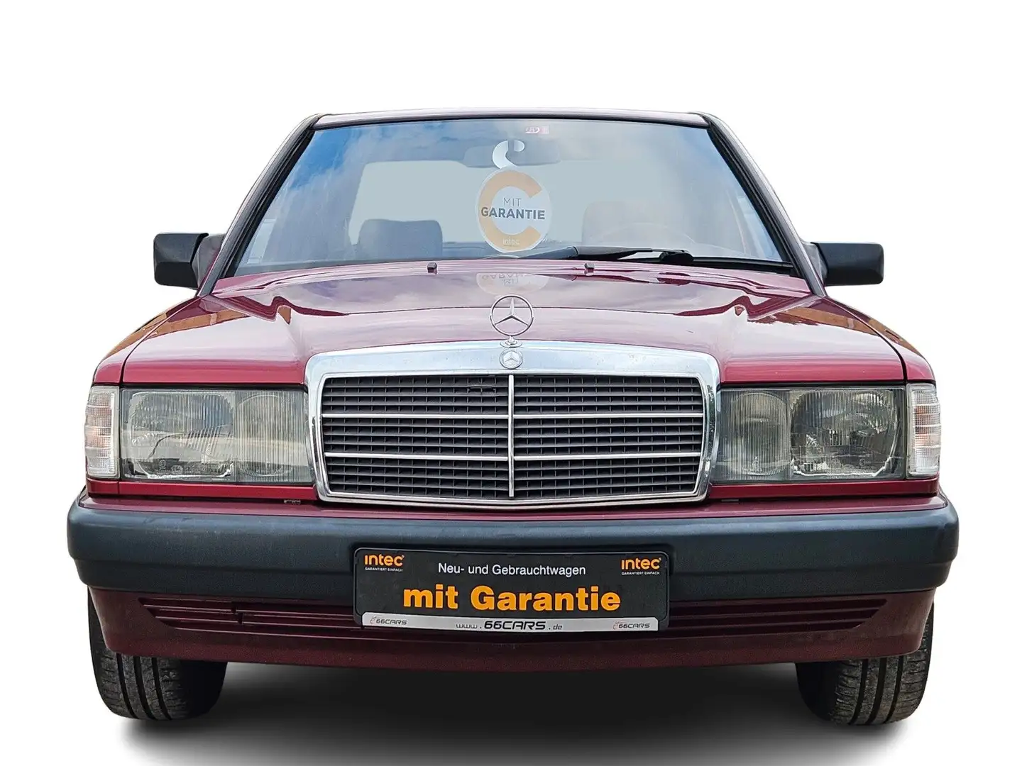 Mercedes-Benz 190 E 1.8 *Schiebedach*H-Kennzeichen*TOP-Zustand! Rot - 2