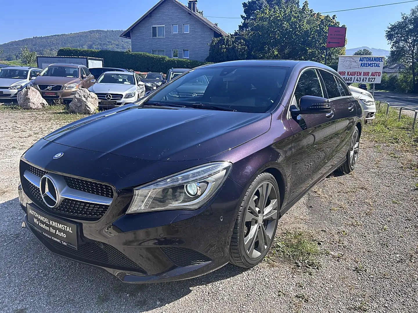 Mercedes-Benz CLA 200 d Aut. Shooting Brake Violett - 1
