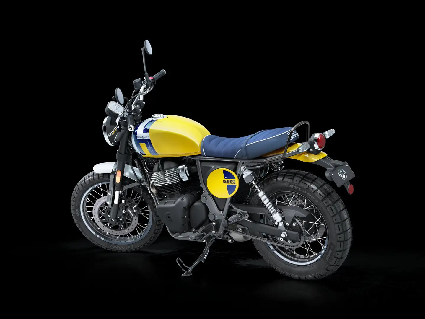 Royal Enfield Interceptor Royal Enfield Bear E5+ Jaune - 1