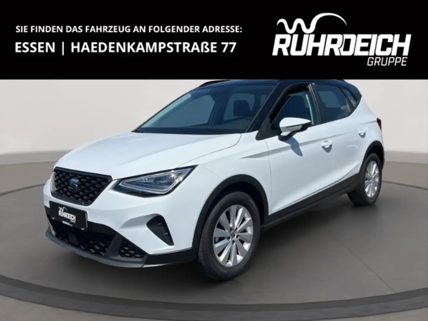 SEAT Arona Style 1.0 TSI EU6d NAVI KLIMAAT PDC MIRRORLINK Weiß - 1
