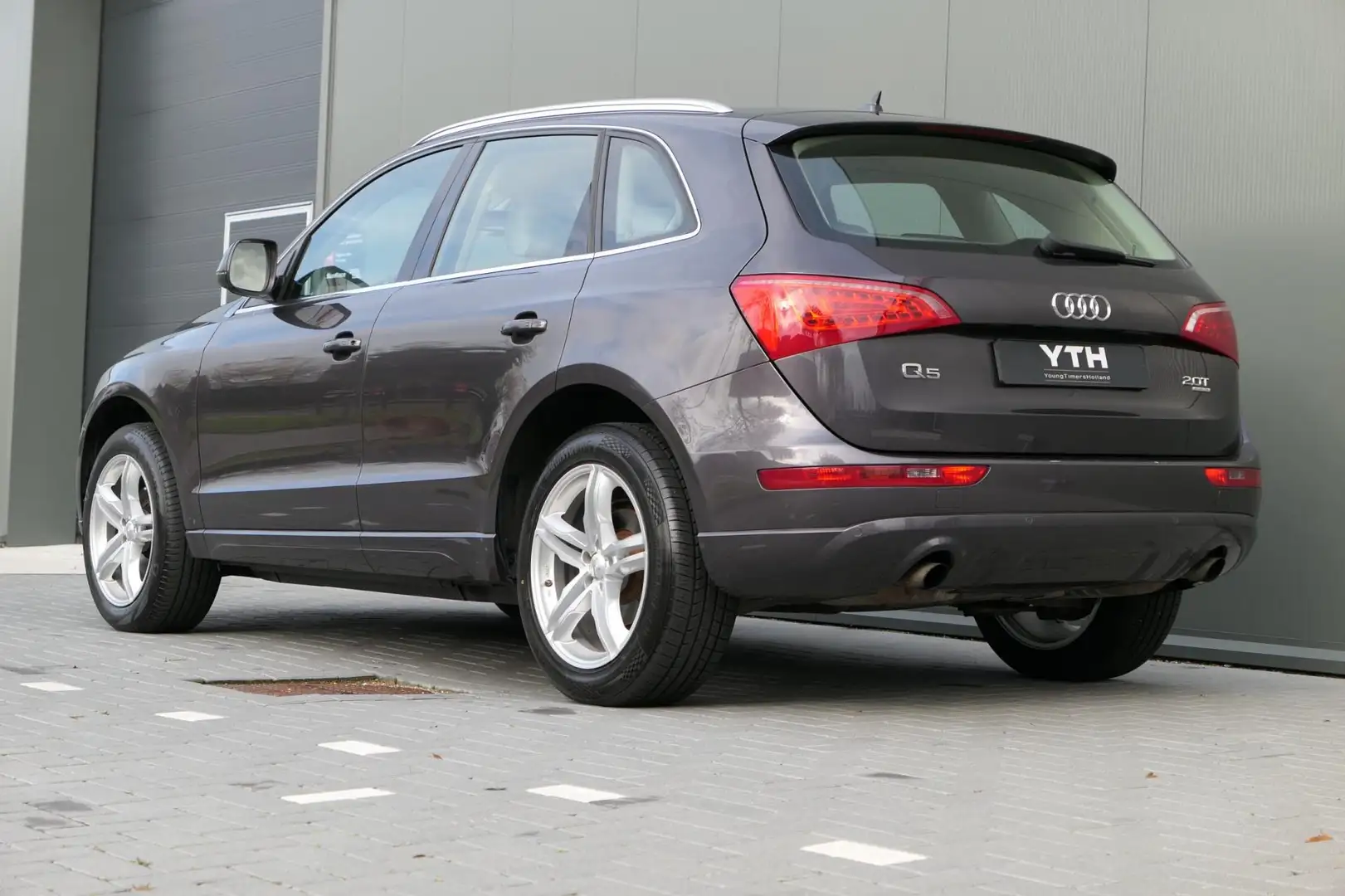 Audi Q5 2.0 TFSI quattro Pro Line Navi Leder Stoelverw You Gris - 2