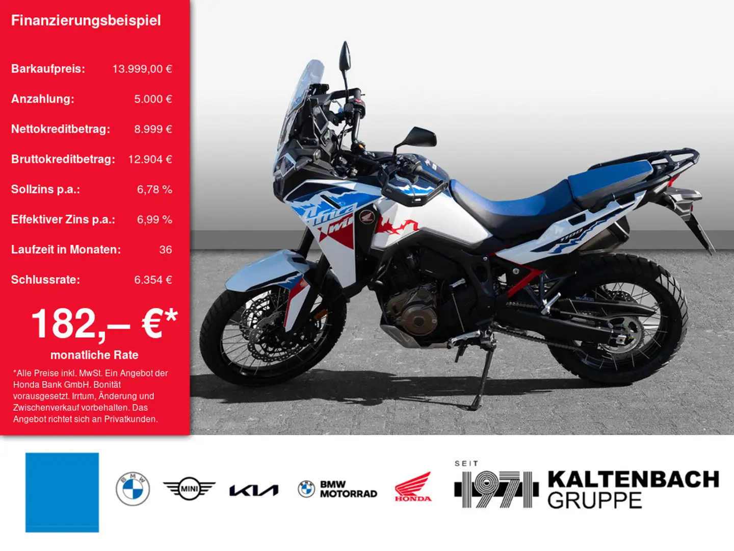 Honda CRF 1100 L Africa Twin ES LED SCHEINWERFER Blanc - 1