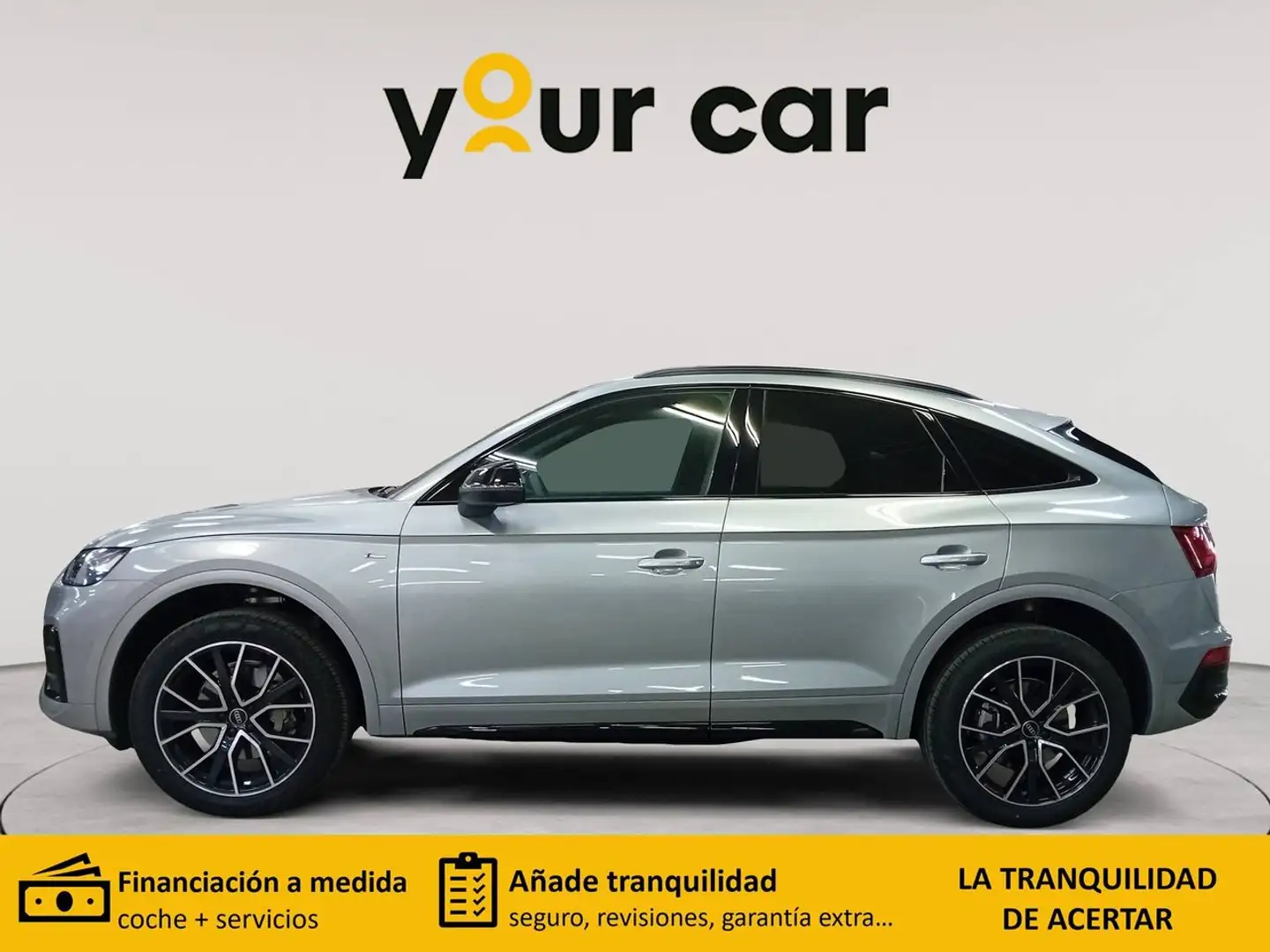 Audi Q5 Black line TDI quattro 150kW (204cv) S t Gris - 2