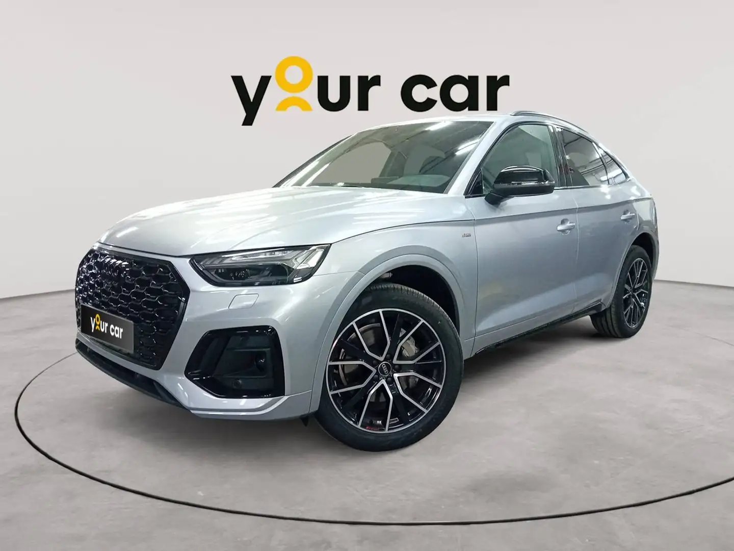 Audi Q5 Black line TDI quattro 150kW (204cv) S t Gris - 1