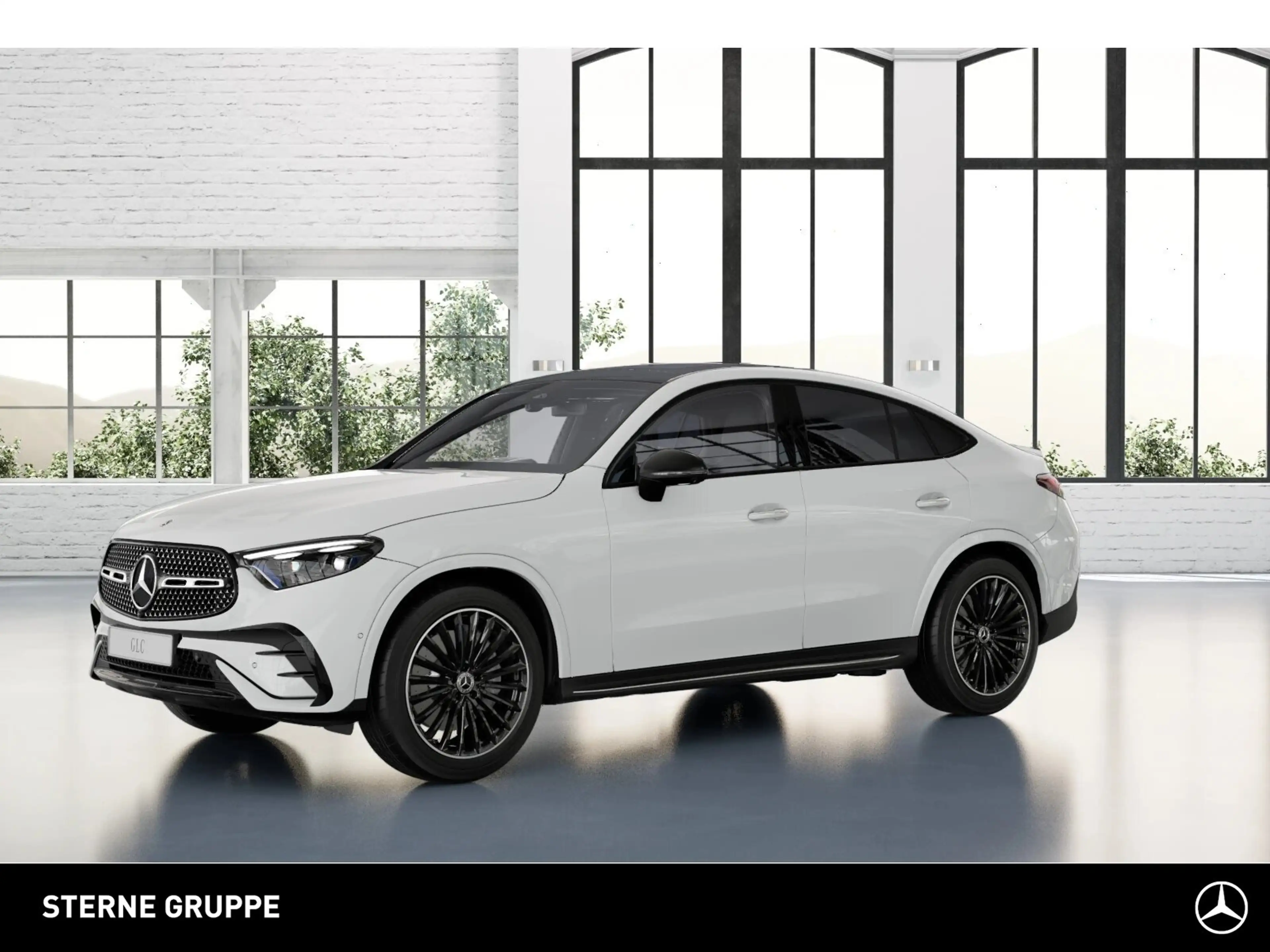 Mercedes-Benz GLC 220 GLC 220 d 4M Coupé AMG NIGHT AHK Pano Dist DigiL — photo 3