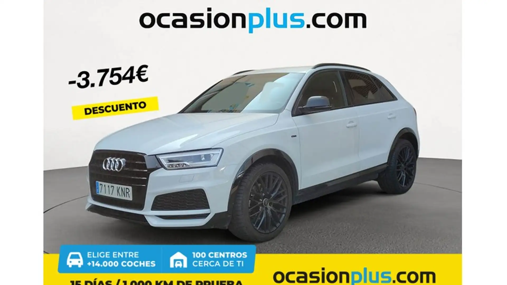 Audi Q3 2.0TDI Black line competition S tronic 110kW Blanco - 1