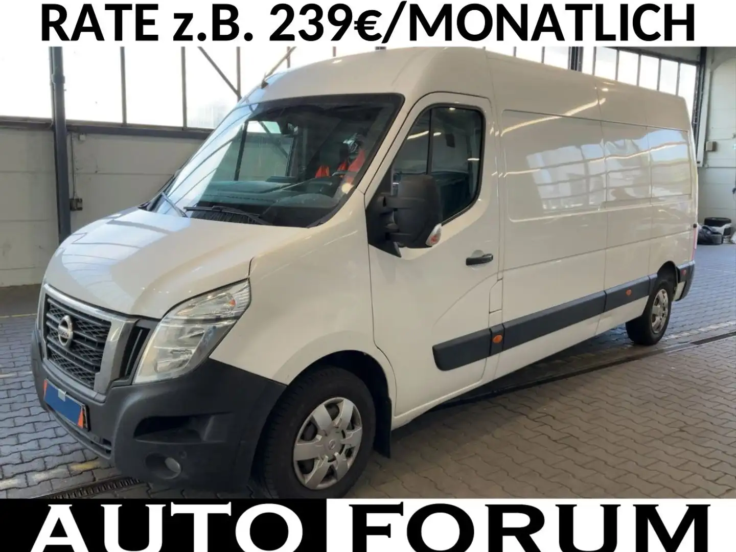 Nissan NV400 2.3 dCi L3H2 3,5t AUTOMATIK KLIMA CAM TEMP Blanco - 1