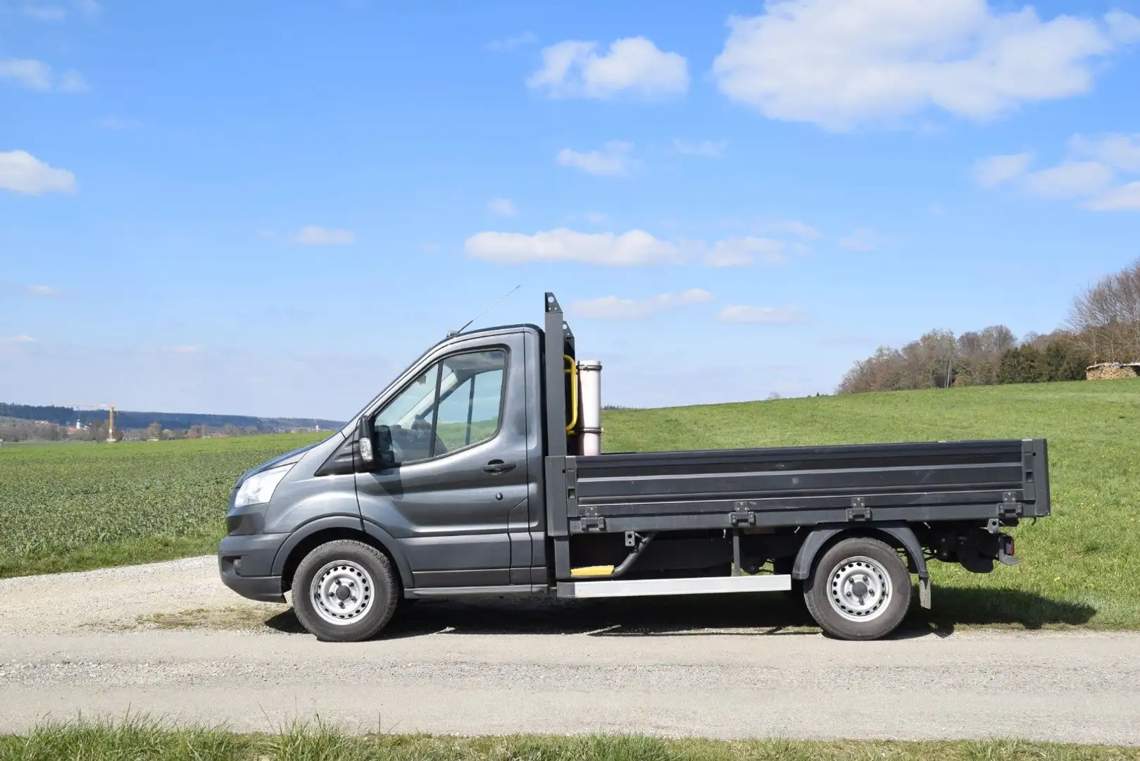 Ford Transit Pritsche 350 L2 Klima  AHK Tempomat Grau - 2