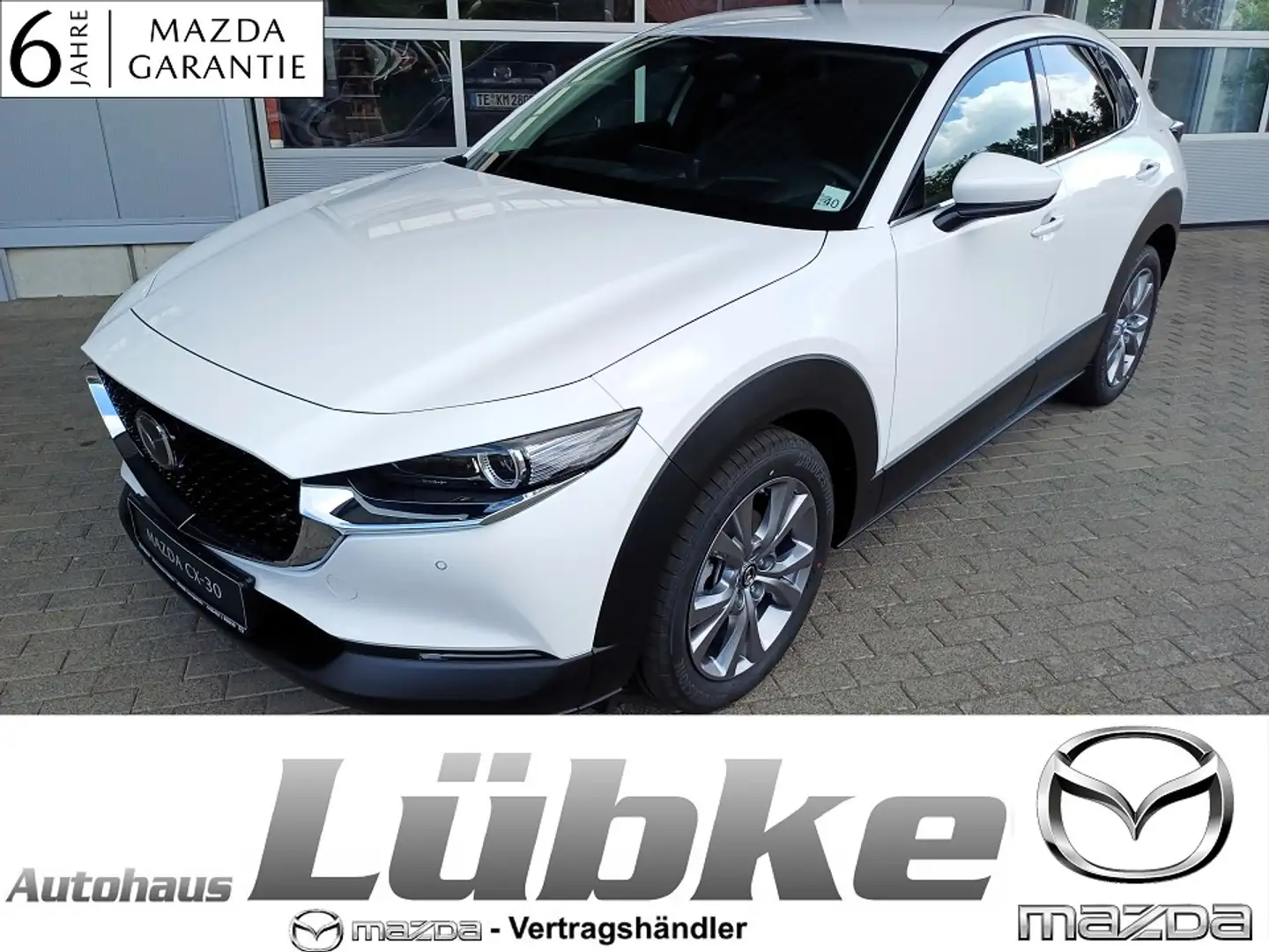 Mazda CX-30 2025 2.5 e-SKYACTIV G 140 Centre-line DESI Weiß - 1