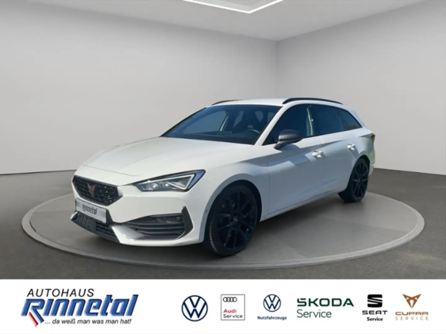 CUPRA Leon 2.0 TSI OPF DSG VZ LEDLICHT+NAVI+KAMERA+PDC+KLIMA Weiß - 1