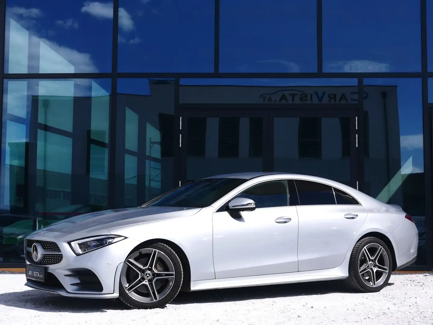 Mercedes-Benz CLS 220 d AMG Line Aut. *Widescreen* Plateado - 2