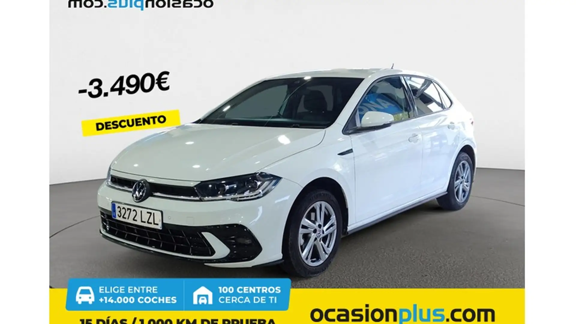 Volkswagen Polo 1.0 TSI R-Line DSG 81kW Blanc - 1