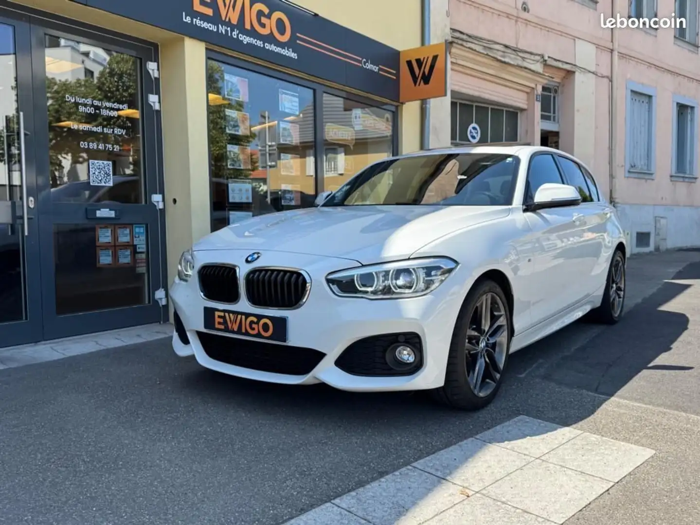BMW 120 2.0 120D 190 M-SPORT XDRIVE BVA GARANTIE 6 MOIS Blanc - 1