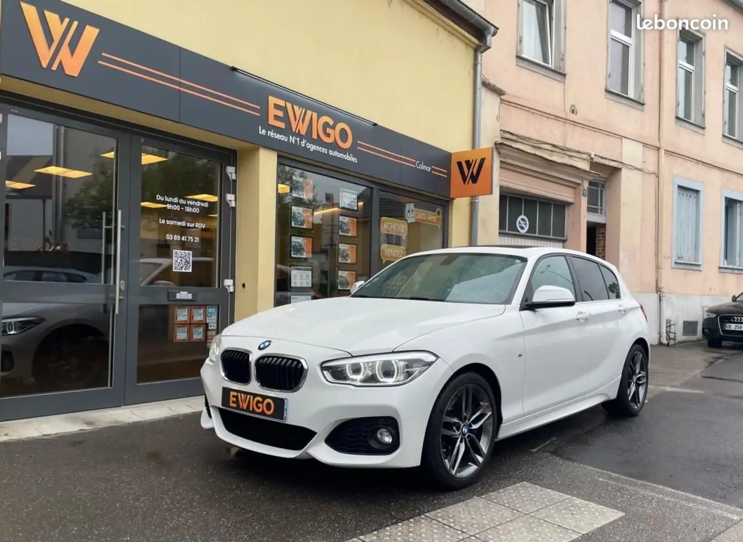 BMW 120 2.0 120D 190 M-SPORT XDRIVE BVA GARANTIE 6 MOIS Blanc - 1