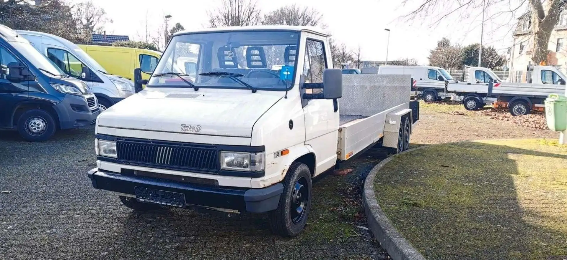 Fiat ducato Transporter-kippbar TOP ZUSTAND Weiß - 2