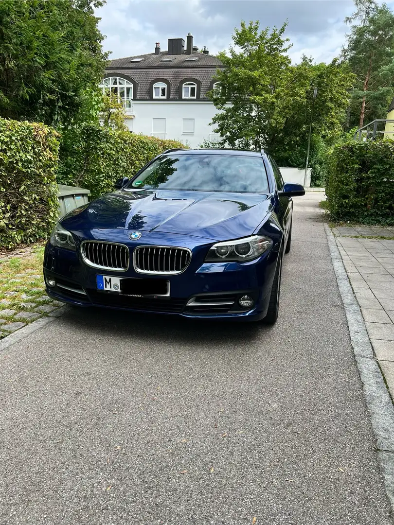 BMW 535 535d xDrive Touring Aut. Luxury Line Bleu - 1