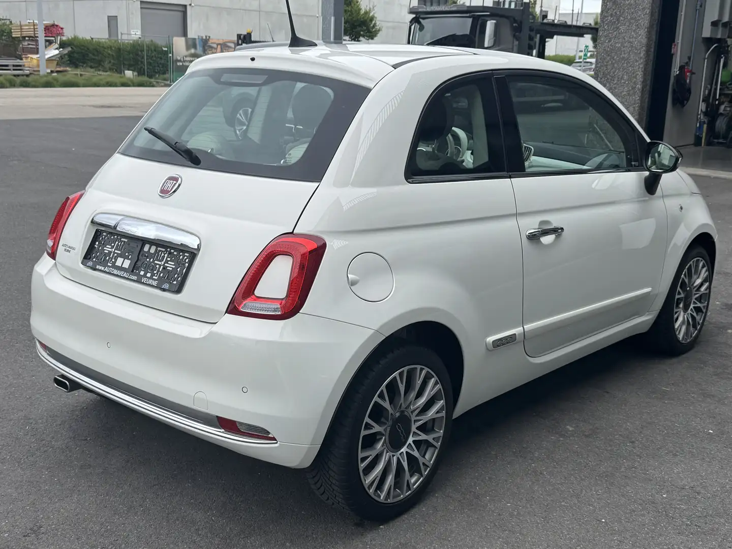 Fiat 500 1.2i Lounge - 70 PK | AIRCO + ALU + GPS + PANO DAK Blanc - 2