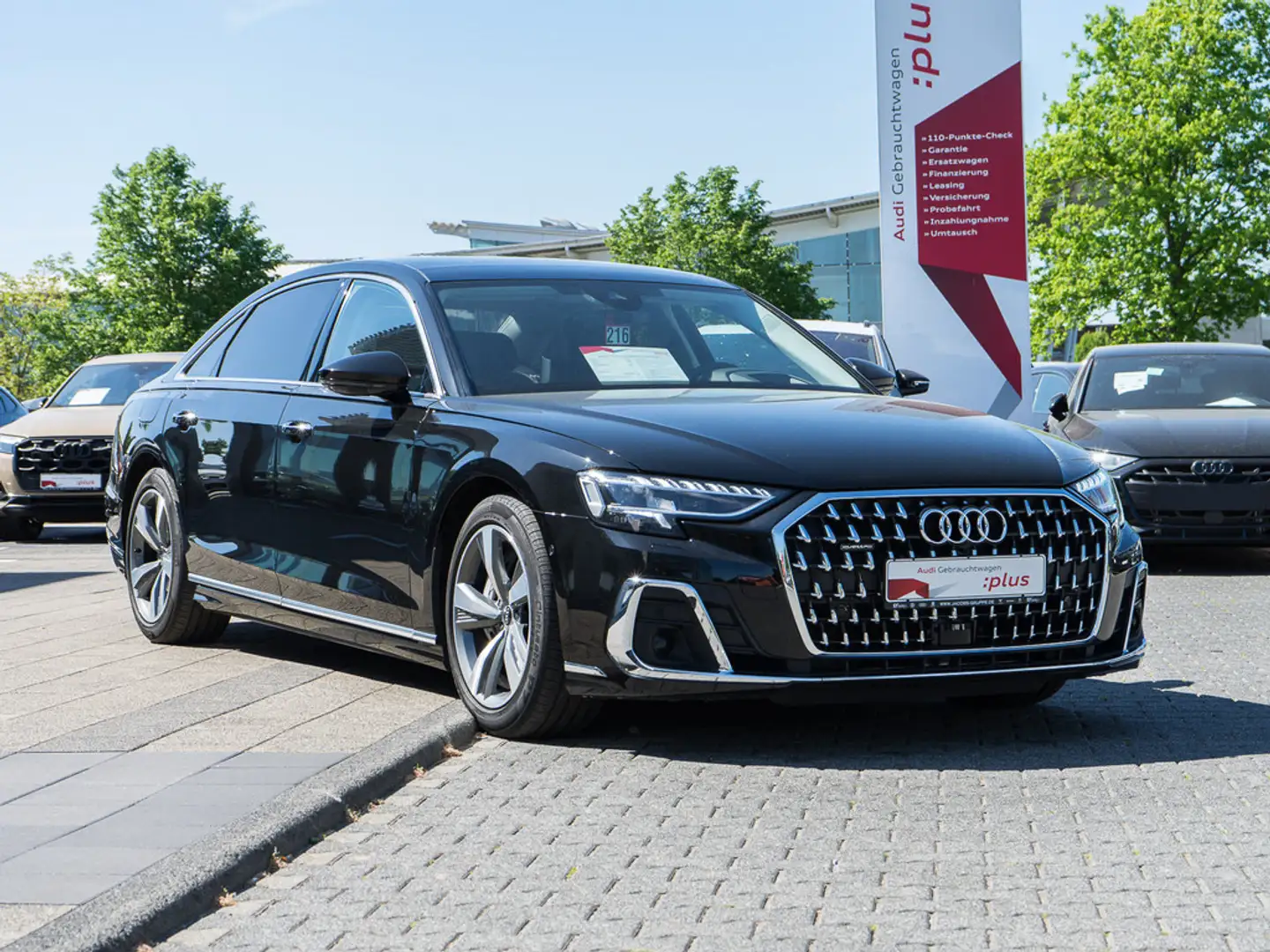 Audi A8 L 55TFSI Einzelsitze/RSE/Pano/STHZ/360°/148UPE Negro - 2