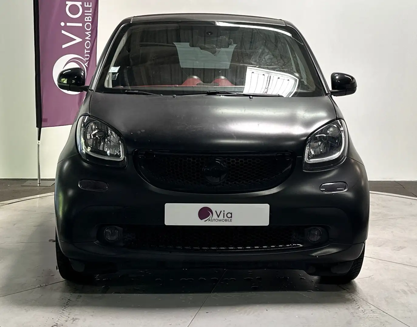 smart forTwo 0.9 90 ch Passion / Brabus / Toit Ouvrant / Ligne  Noir - 2