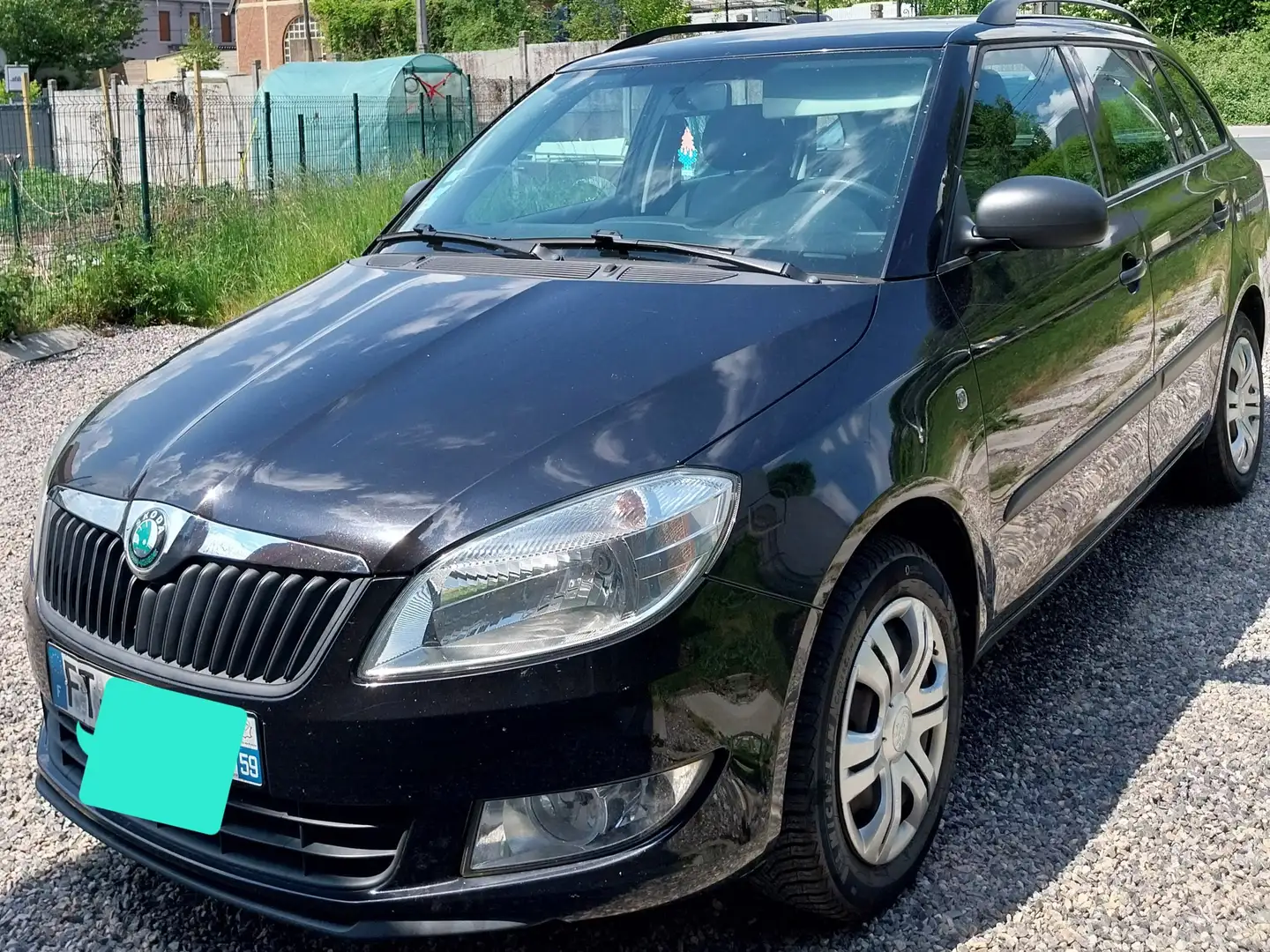 Skoda Fabia Fabia SW 1.2i Ambition Zwart - 1